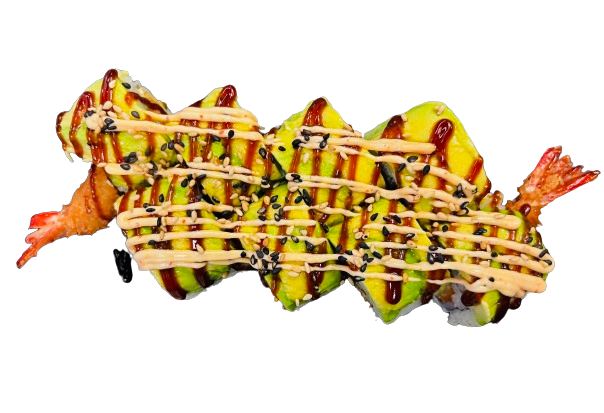 - Nikki Sushi - toppet rulle removebg preview - Takeaway Menu